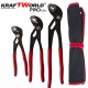 Σετ Πένσες Τύπου Γκαργί Kraftworld PRO Series – 3 Τεμάχια (175mm / 250mm / 300mm)