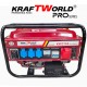 Τετράχρονη Γεννήτρια Ρεύματος Kraftworld PRO 4.5kW – AVR, Μπαταρία & Τηλεχειριστήριο