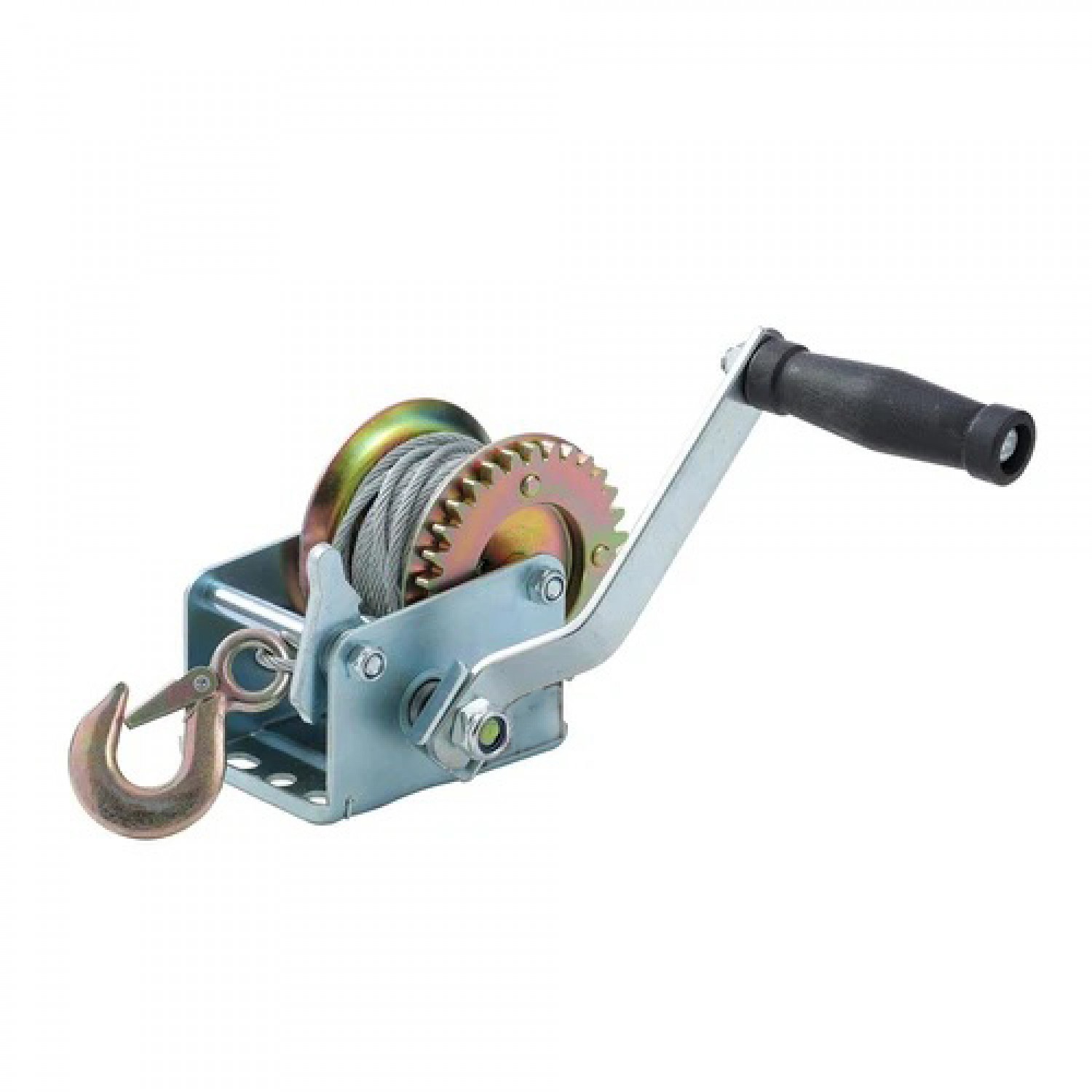 Βίντζα για Σκάφη & Τρέιλερ Kraftworld 1600 lbs – 1 Ταχύτητα, Γαλβανιζέ με Συρματόσχοινο 10m