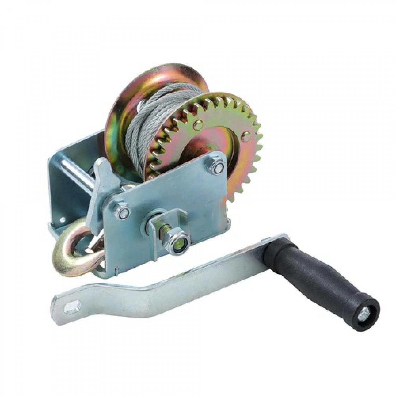 Βίντζα για Σκάφη & Τρέιλερ Kraftworld 1600 lbs – 1 Ταχύτητα, Γαλβανιζέ με Συρματόσχοινο 10m