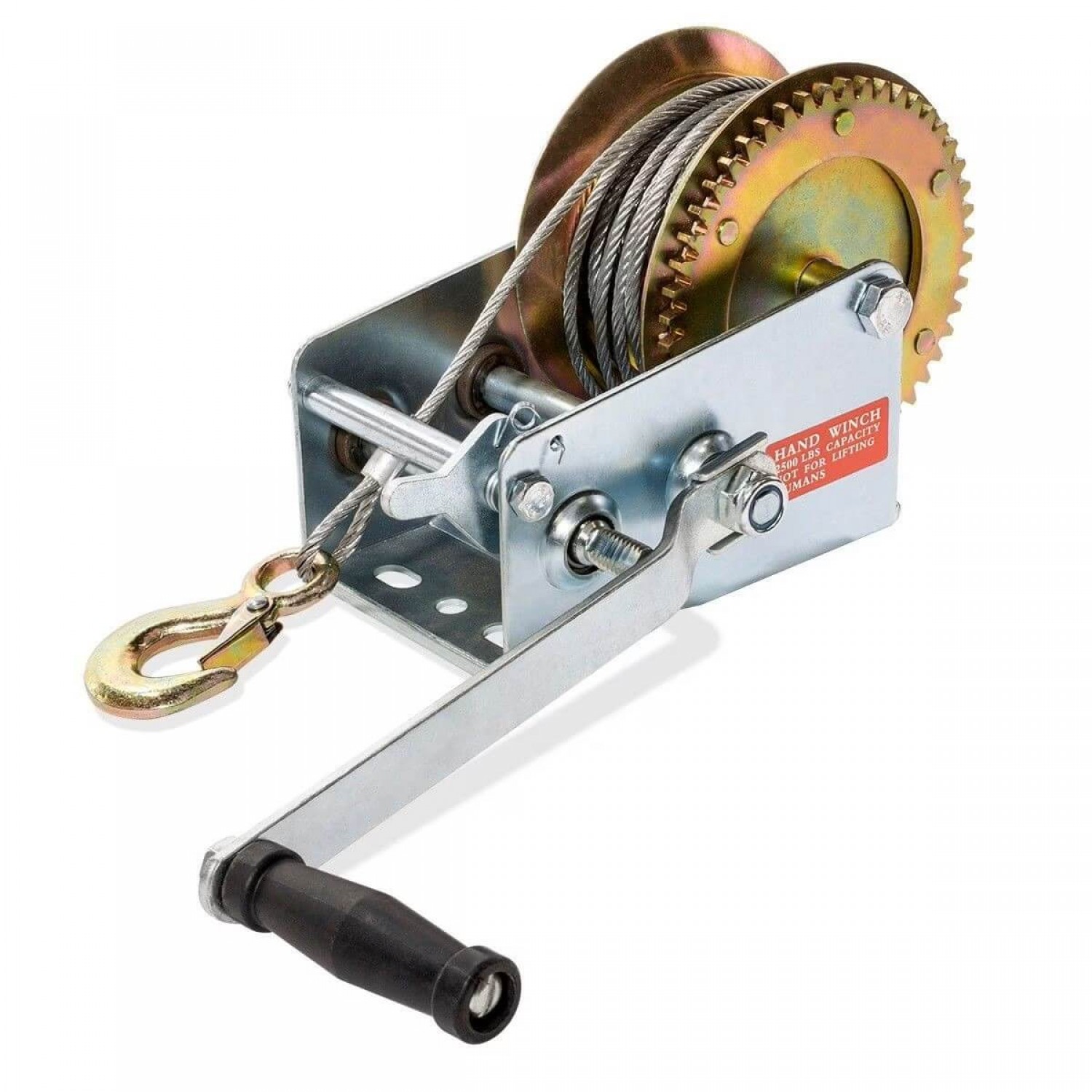 Βίντζα για Σκάφη & Τρέιλερ Kraftworld 2500 lbs – 2 Ταχυτήτων, Γαλβανιζέ