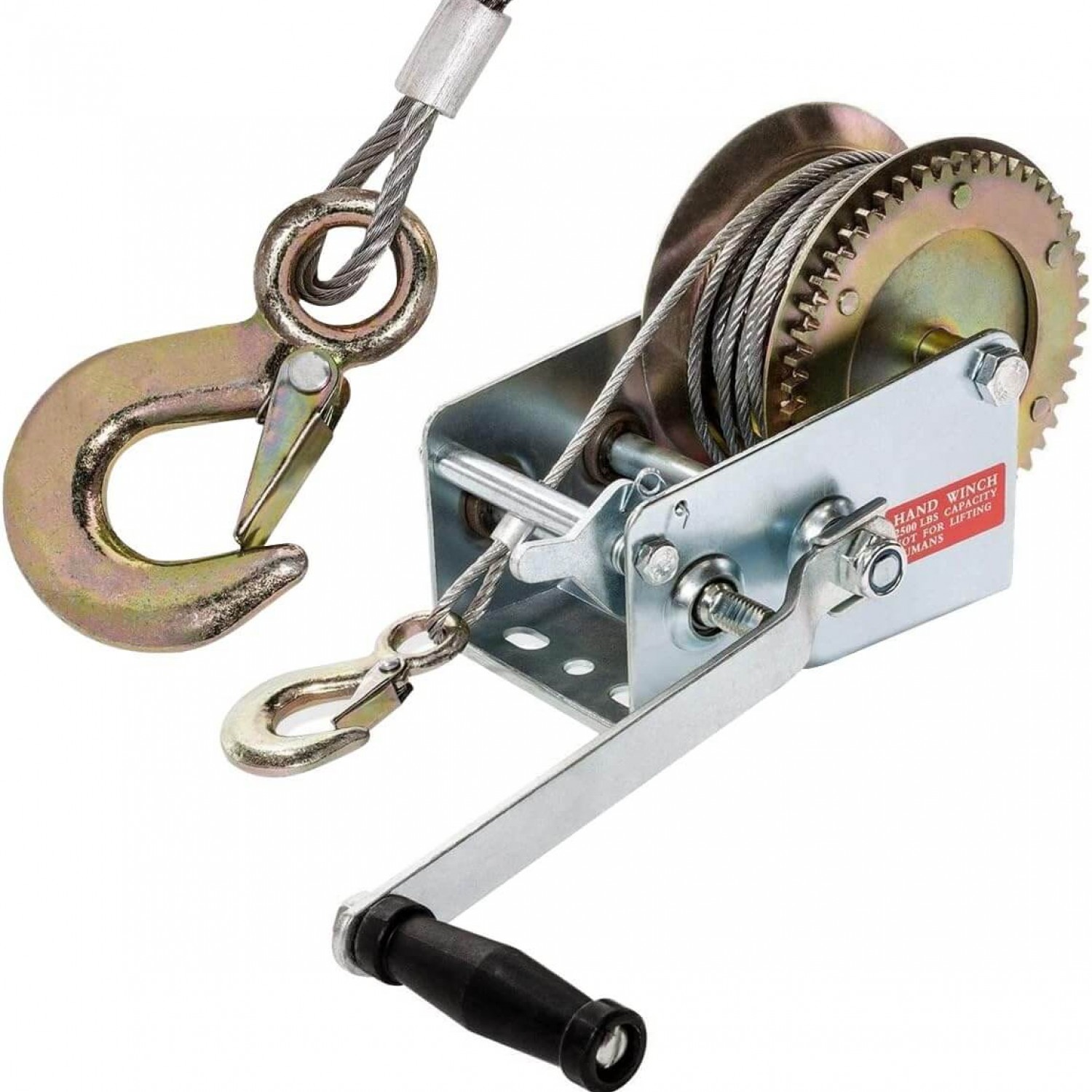 Βίντζα για Σκάφη & Τρέιλερ Kraftworld 2500 lbs – 2 Ταχυτήτων, Γαλβανιζέ