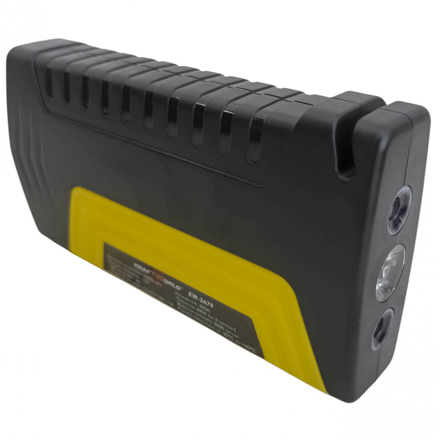 Powerbank Εκκίνησης Αυτοκινήτου KraftWorld KW-2679 – Με Κομπρεσέρ, Φακό & Εργαλεία Έκτακτης Ανάγκης