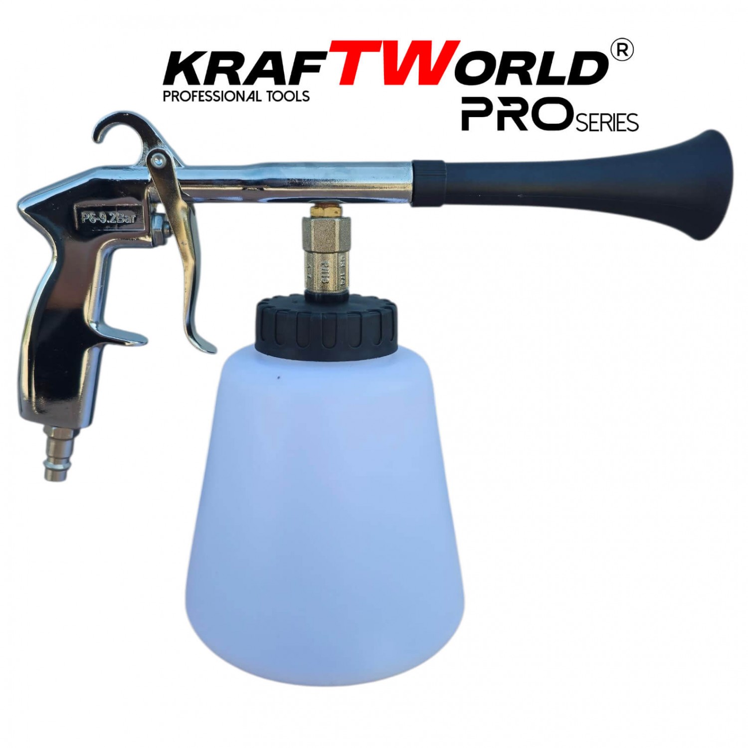 Πνευματικό Πιστόλι Καθαρισμού KraftWorld PRO KW-2455 – Auto Detailing, Δέρμα & Ύφασμα, 6-9 bar